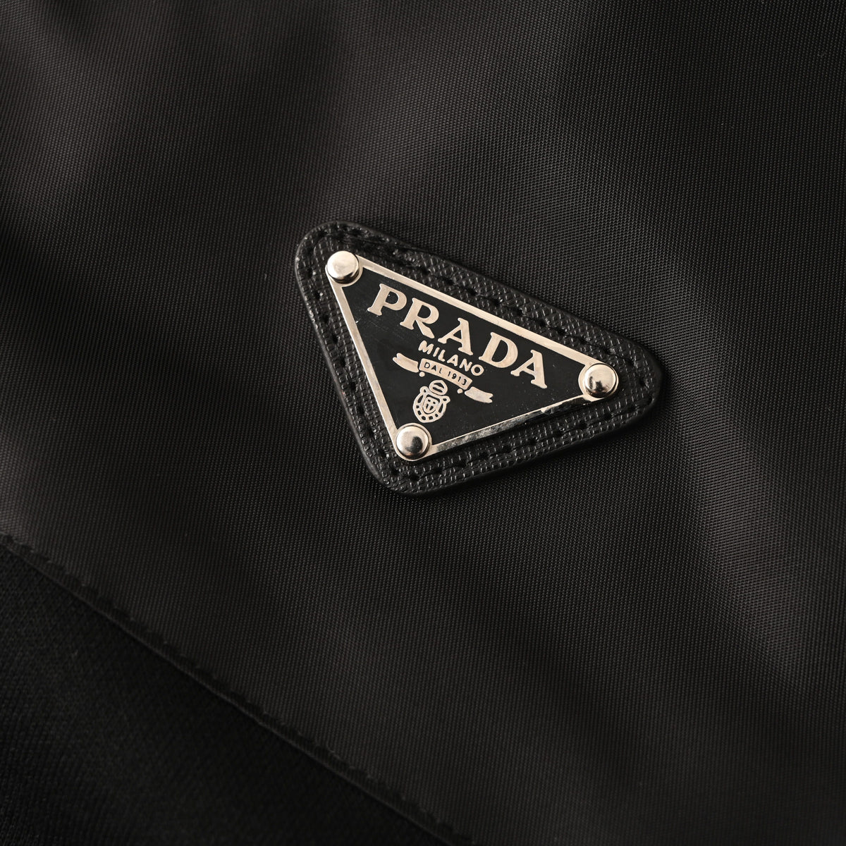 Prada Re-Nylon Paneled Zip-Up Jacket