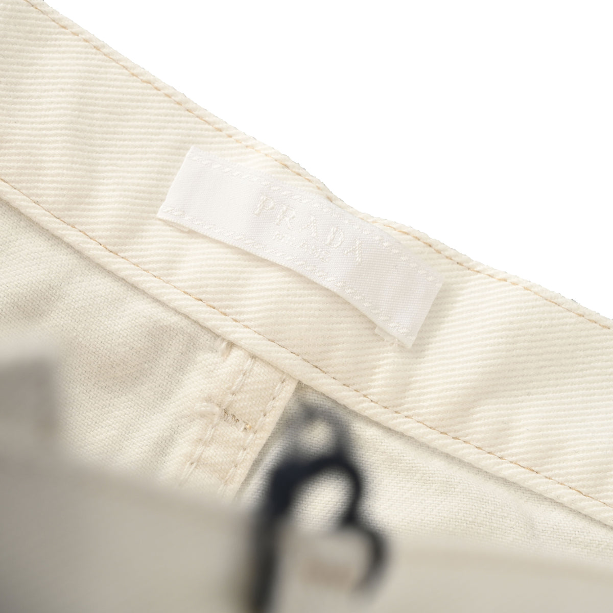Prada Relaxed-Fit Cotton Denim Jeans with Five-Button Fly