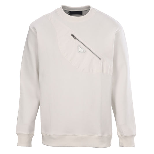Prada Unisex Long-Staple Cotton Crewneck Sweatshirt
