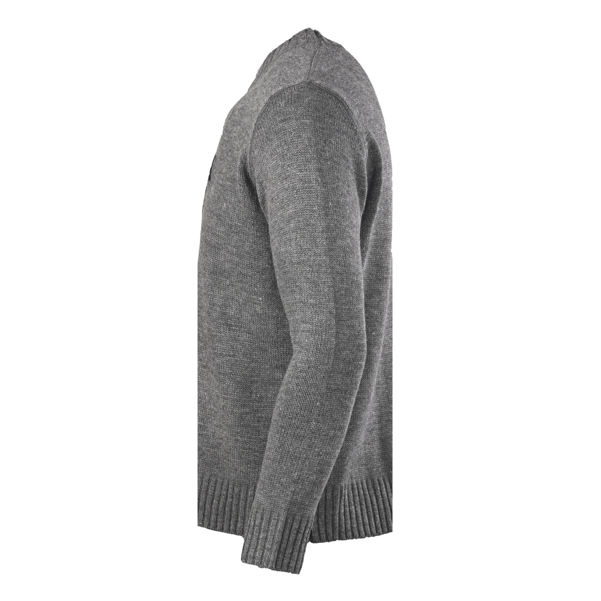 Prada Unisex Wool-Blend Crewneck Sweater with Milano Logo Jacquard