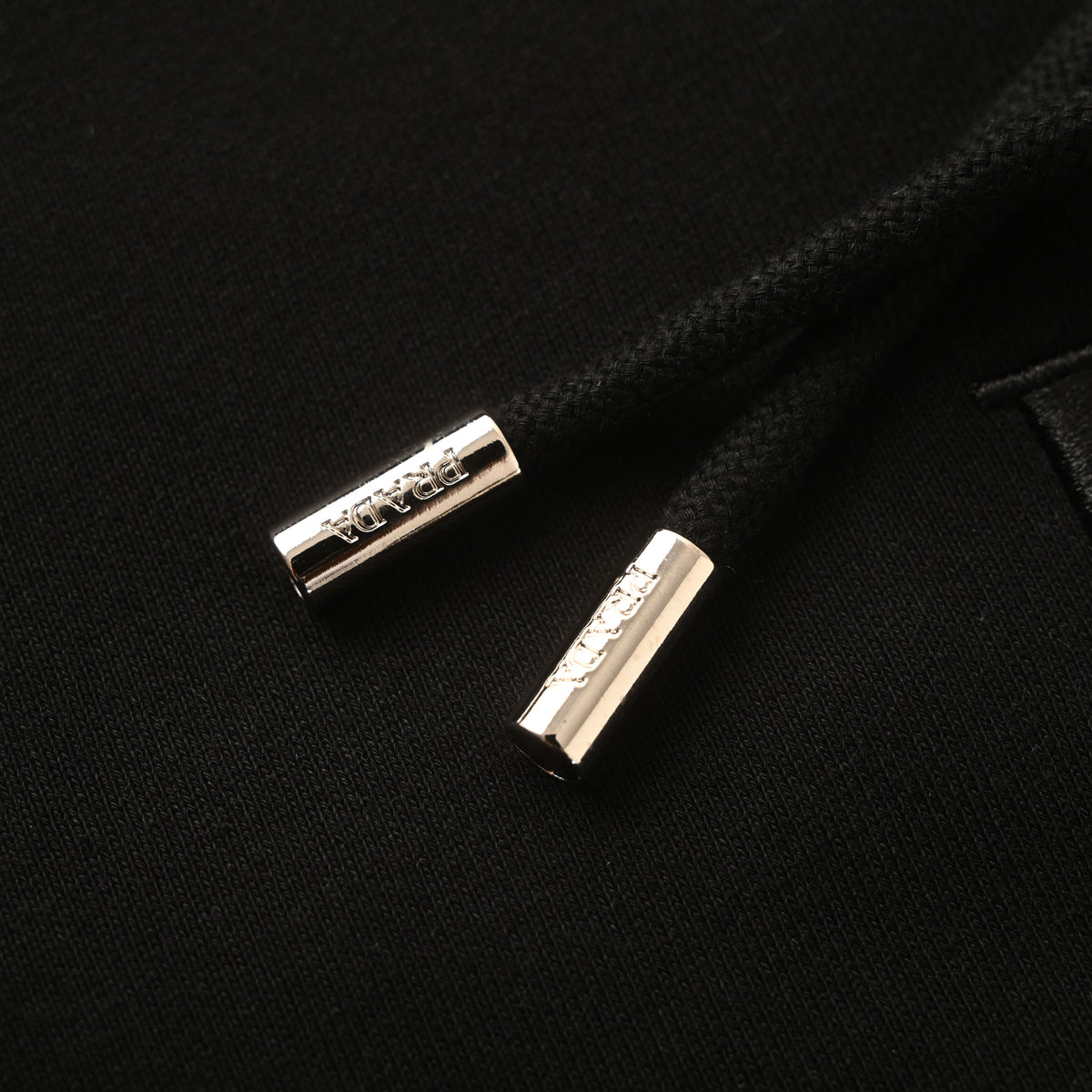 Prada Raised Embroidery Heavyweight Terry Hoodie | Unisex
