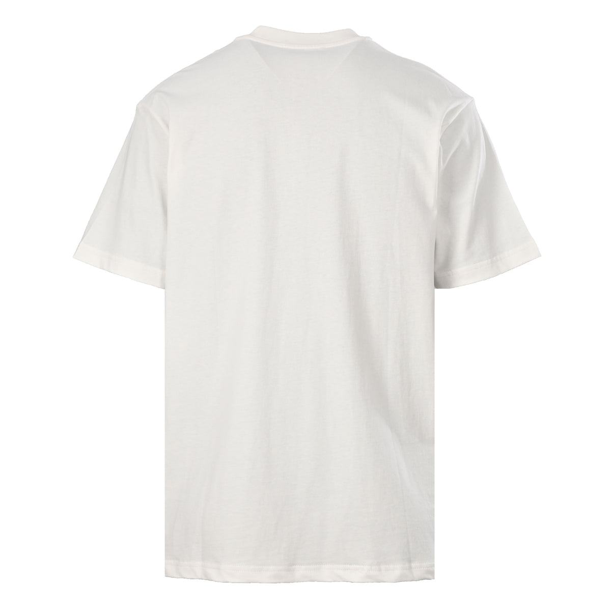 Prada Unisex Short Sleeve T-Shirt with Gray Puff Print Lettering