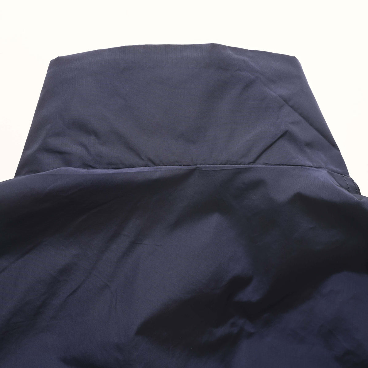 Prada Men's Navy Recycled Nylon Stand-Collar Jacket