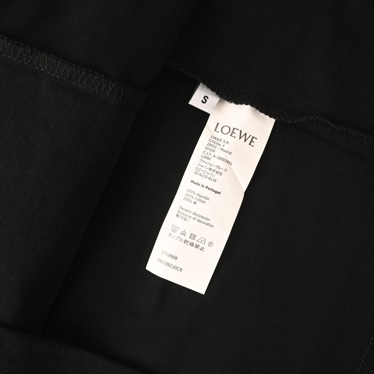 104_Loewe_罗意威 昂跑联名印花Logo短袖T恤