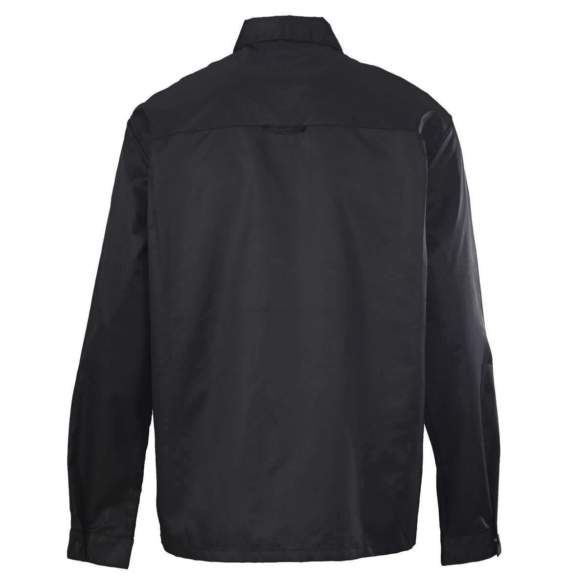 Prada Unisex Recycled Nylon Shirt Jacket with Triangle Logo Pocket