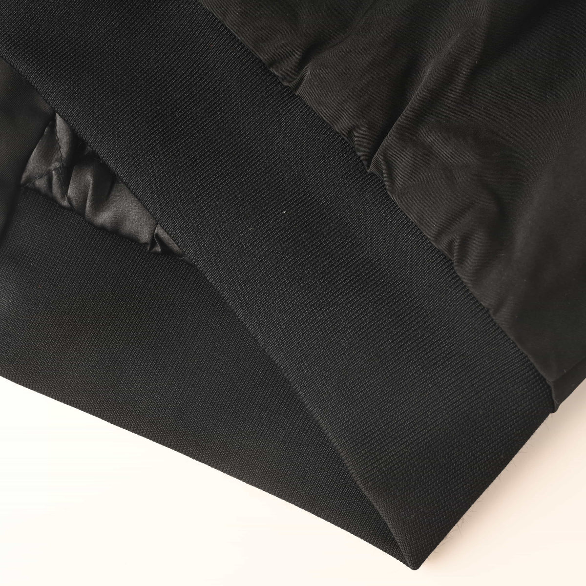 Prada Lightly Padded Wool Varsity Jacket with Metal Triangle Logo