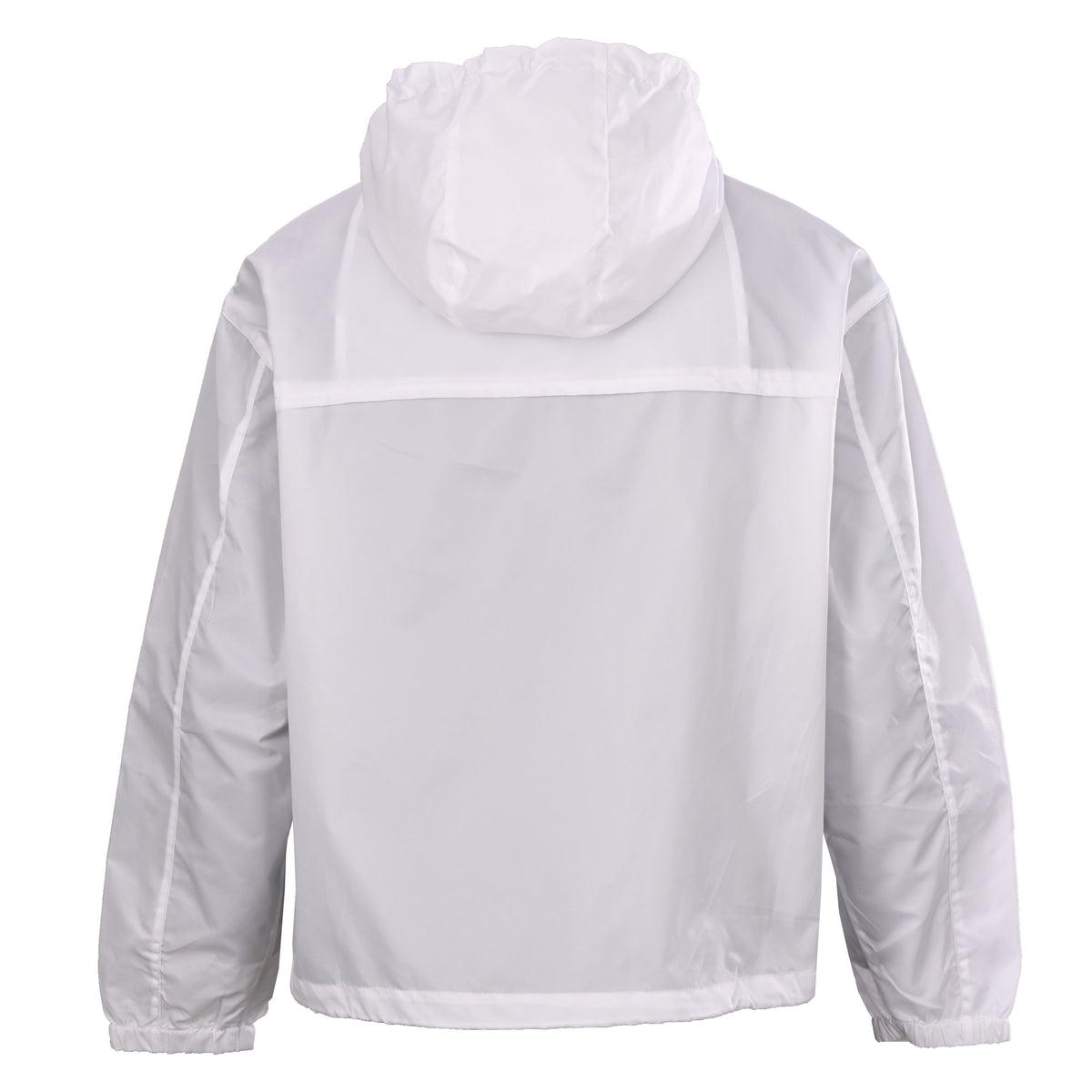 Prada Relaxed-Fit Recycled Nylon Hooded Jacket with White Triangle Logo