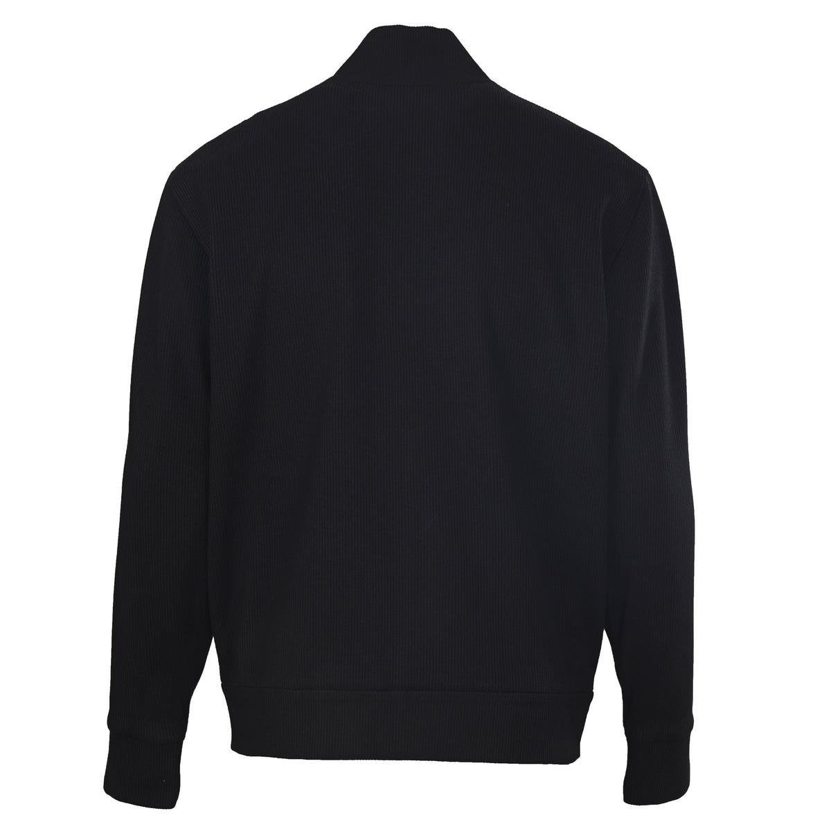 Prada Unisex Striped Stand-Collar Knit Cardigan with Triangle Logo