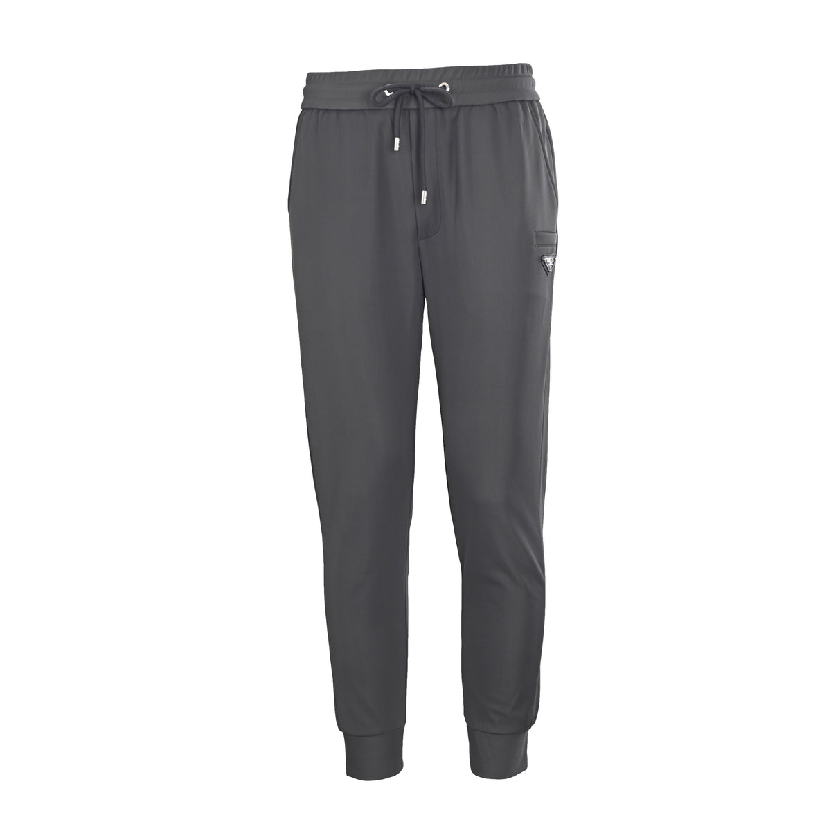 PRADA Drawstring Tapered Joggers with Rear Flap Pocket
