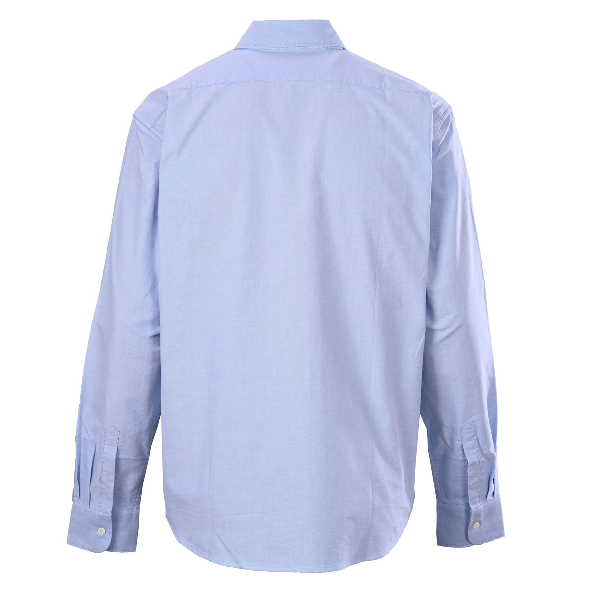 Prada Embroidered Logo Long-Sleeve Shirt