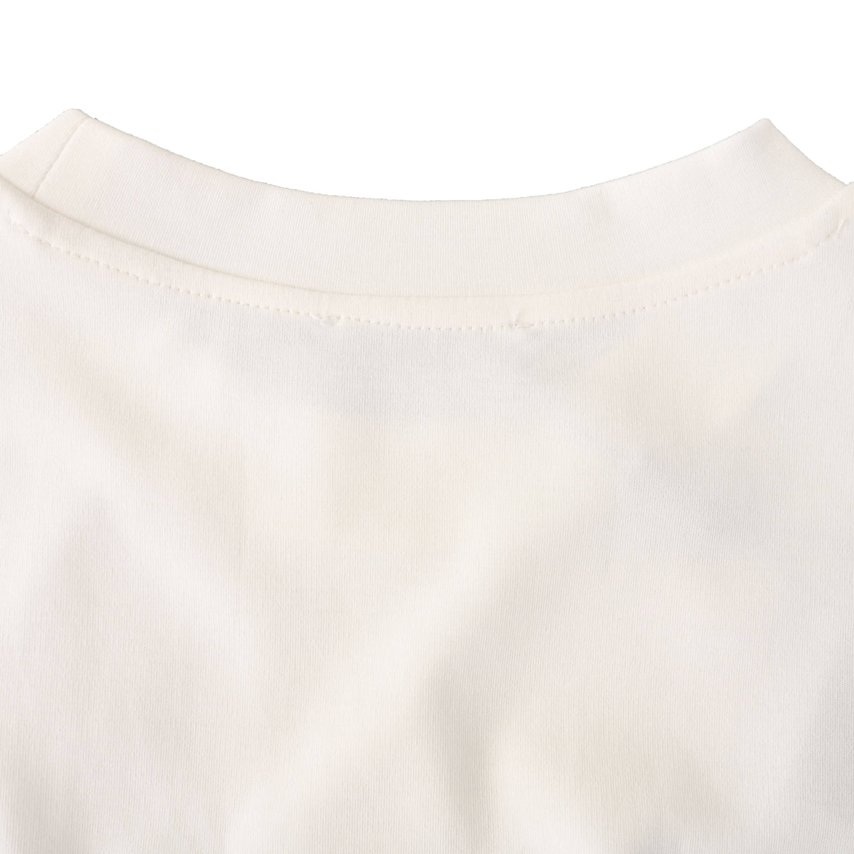 Prada Cotton-Blend Long Sleeve T-Shirt with Metal Triangle Logo