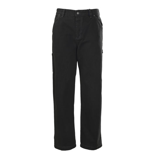 Prada Relaxed-Fit Green Jeans with Triangle Logo Pocket