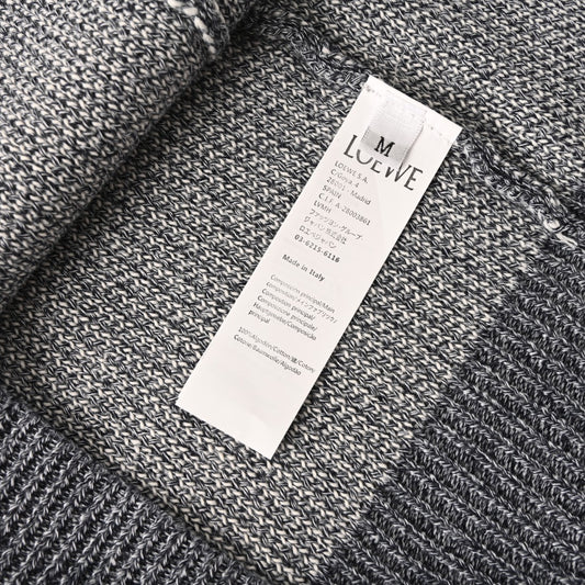 51_Loewe_罗意威 提花徽标字母针织圆领毛衣