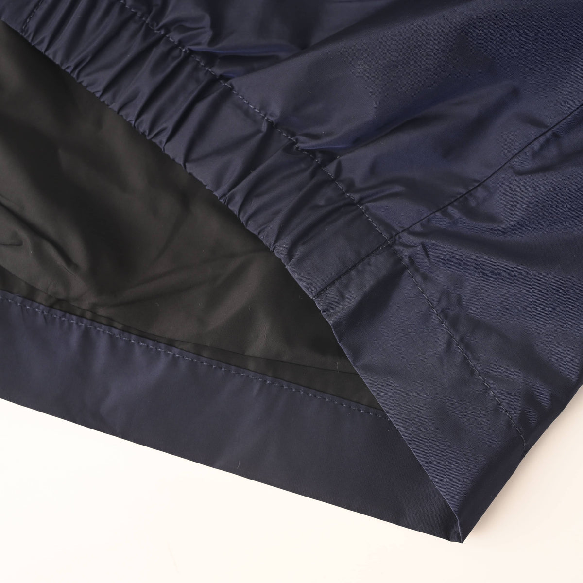 Prada Men's Navy Recycled Nylon Stand-Collar Jacket