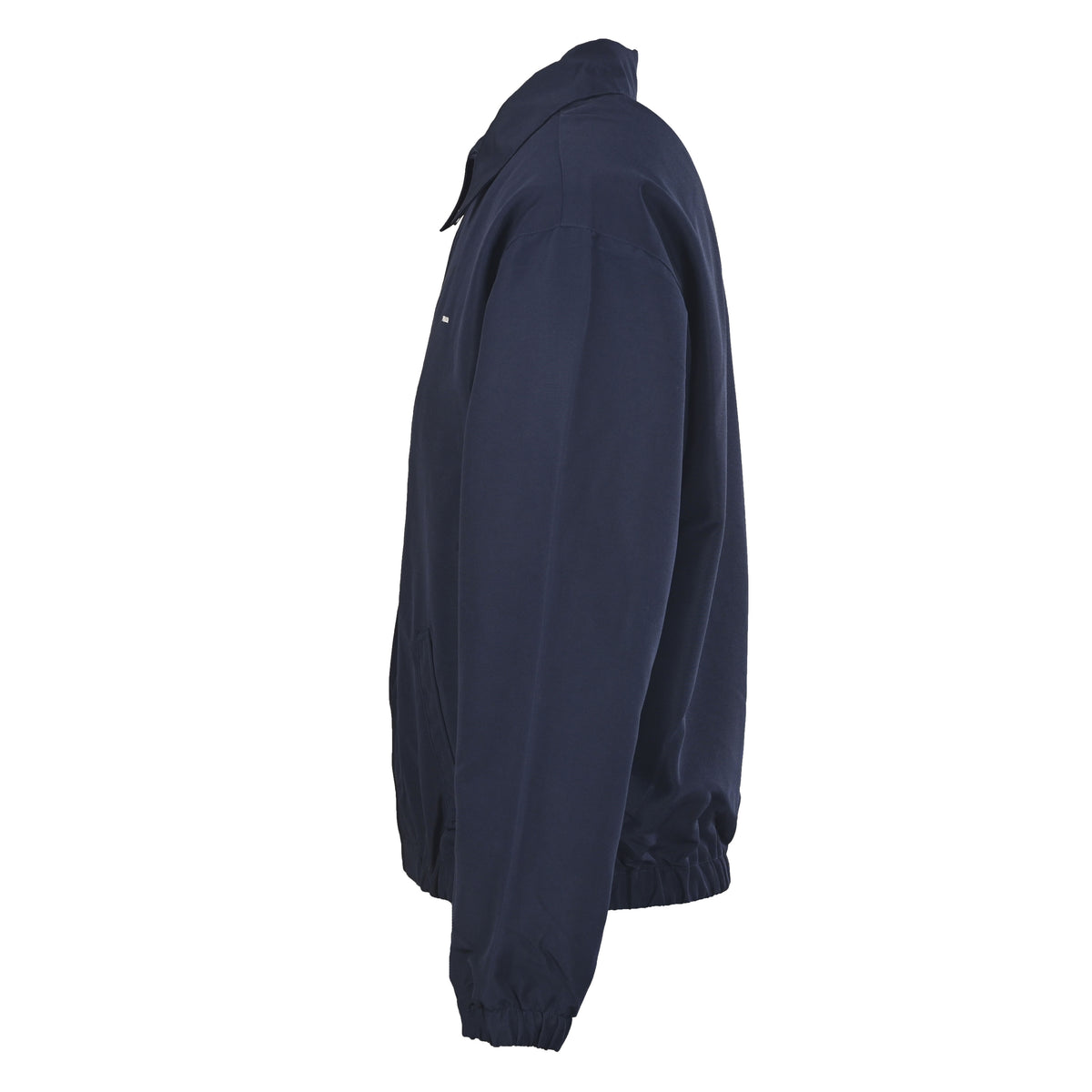 Prada Regular-Fit Cotton Zip-Up Jacket with Embroidered Letter Logo