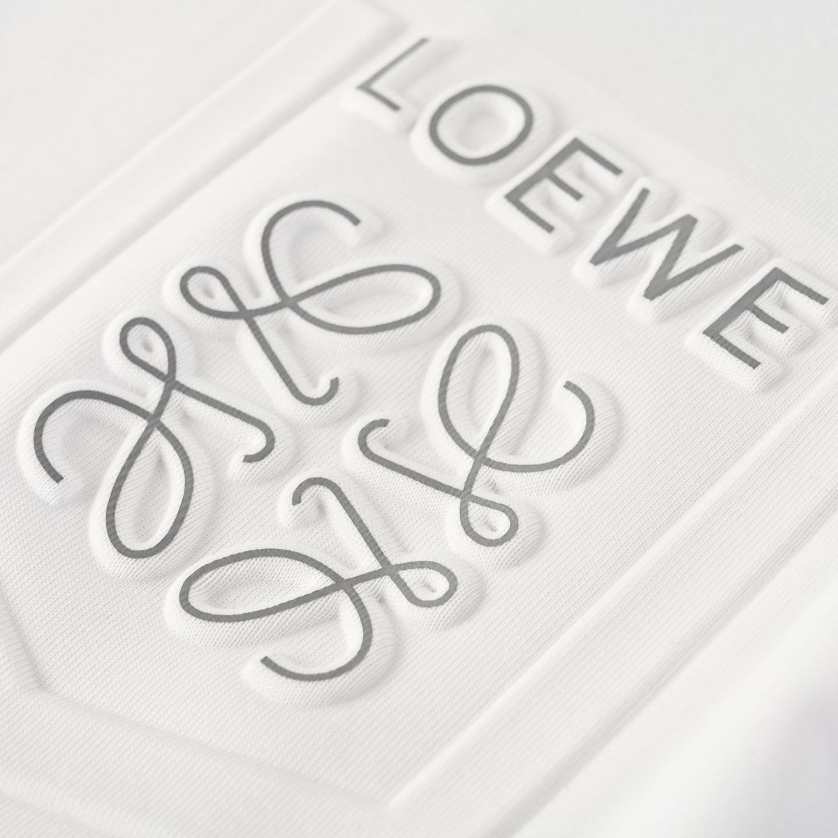 131_Loewe_罗意威 浮雕字母Logo反光短袖T恤