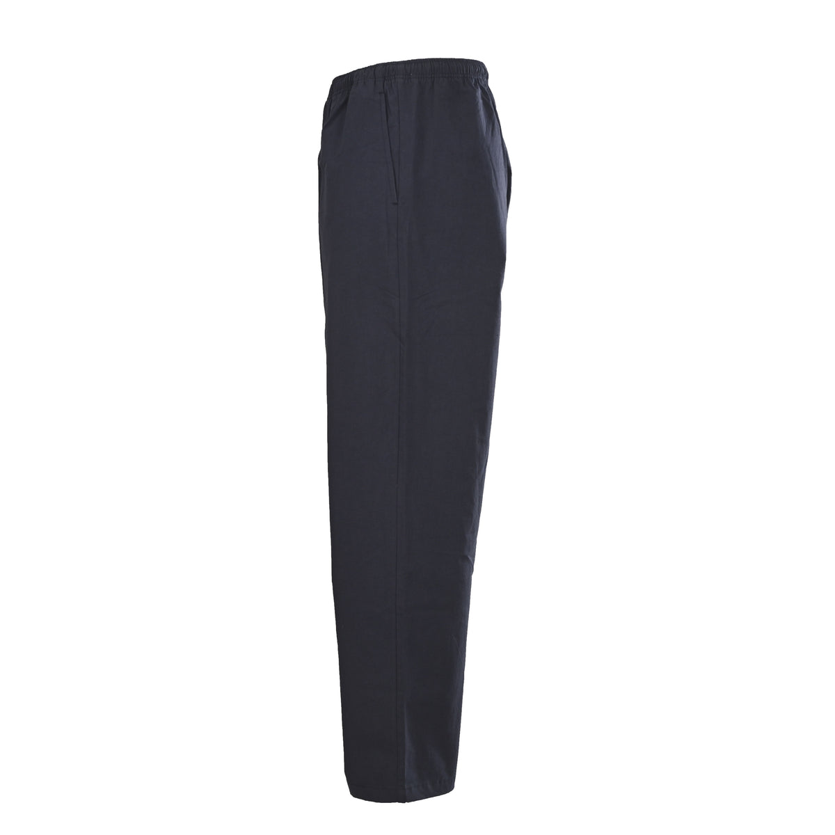 Prada Cotton-Linen Blend Casual Trousers with Lettering Label